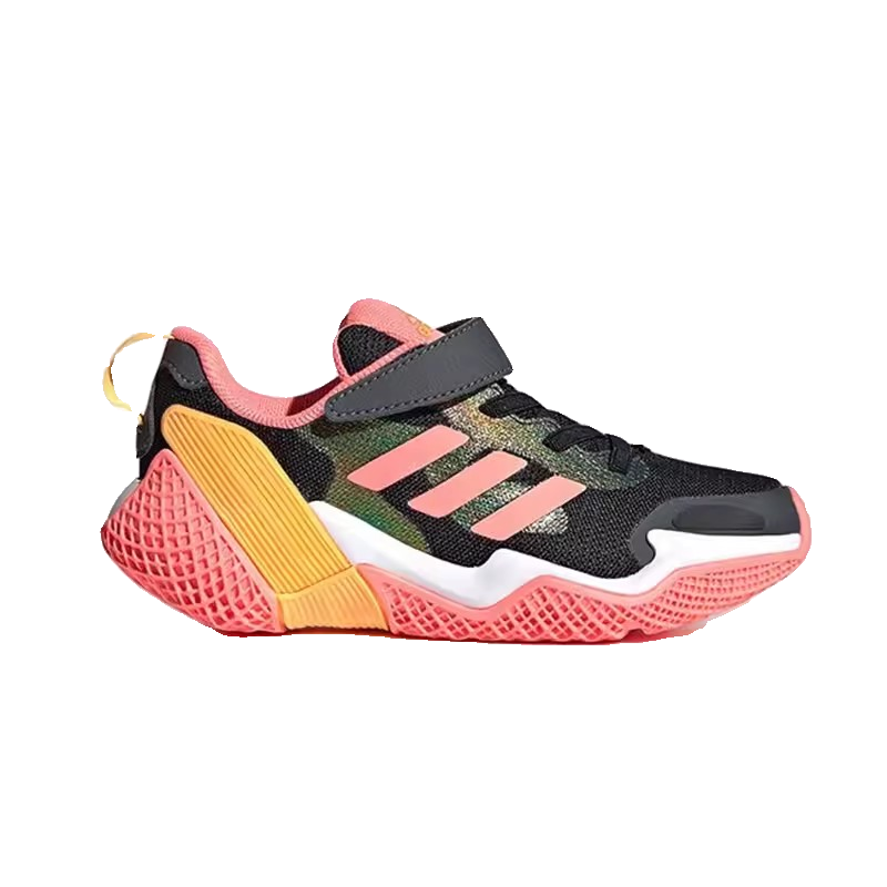 Adidas 阿迪达斯 女童时尚百搭舒适防滑耐磨魔术贴运动鞋 GV7874