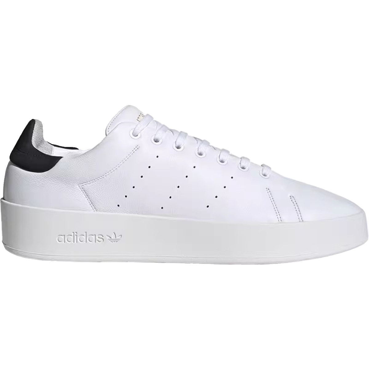 Adidas 三叶草 Stan Smith 男女经典厚底小白鞋休闲板鞋 H06185 - 图3