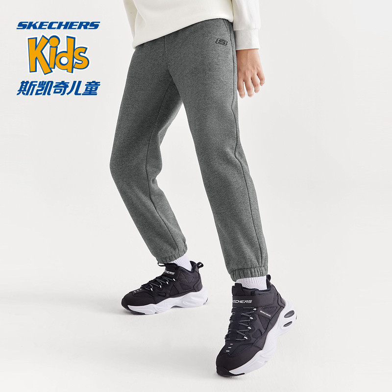 skechers童装男女春秋季大童童裤子 skechers童鞋裤子