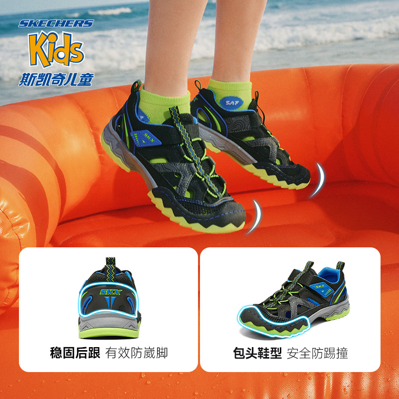 skechers斯凯奇商场同款春夏男童鞋 skechers童鞋凉鞋