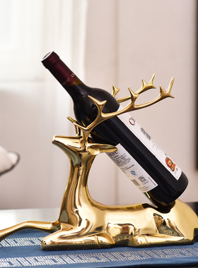 创意铜家居欧式风搭配酒柜装饰品
