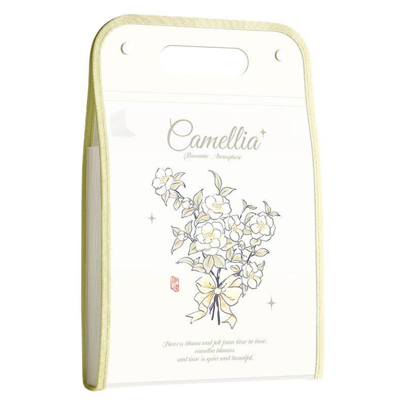 可爱小熊手提文件夹试卷收纳袋A4文件袋风琴包整理神器多科目分类,淘宝优惠券,粉丝福利购,淘宝优惠卷