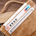 Túi da nam đa chức năng retro đơn giản thẻ nhỏ đặt lớp da bò đầu tiên dung lượng lớn gói giấy phép lái xe siêu mỏng - Chủ thẻ bóp nữ Chủ thẻ