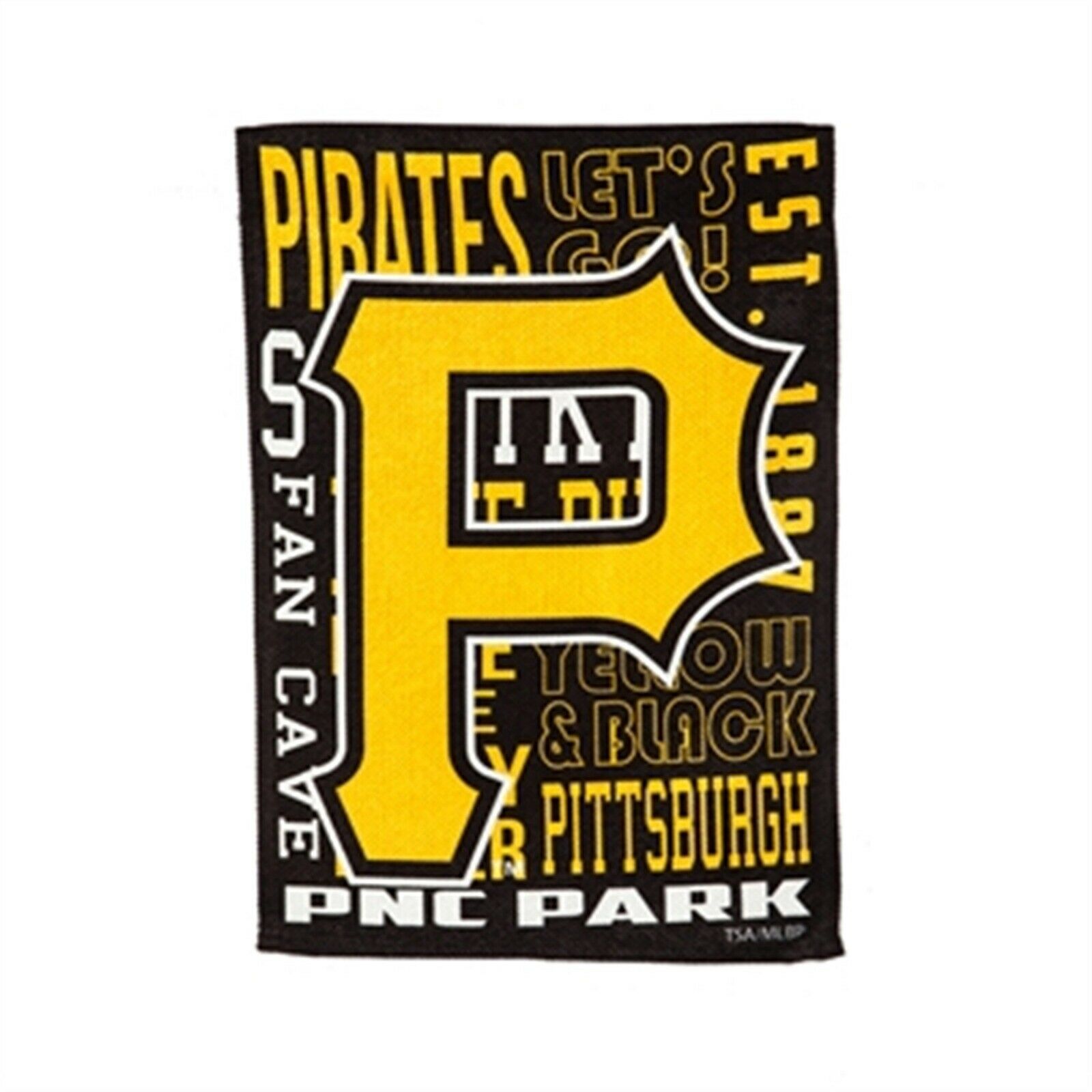 Baseball Pittsburgh Pirates Flag匹兹堡海盗队海报旗帜车旗 - 图0