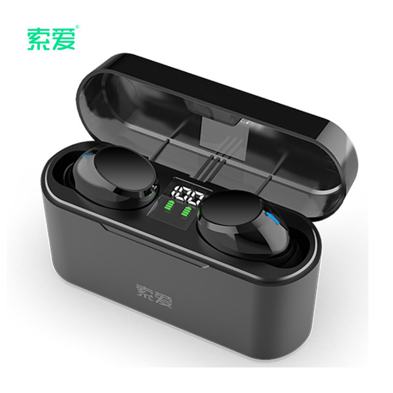 索爱a1无线蓝牙华为小米苹果耳机 大朗速码数码蓝牙耳机