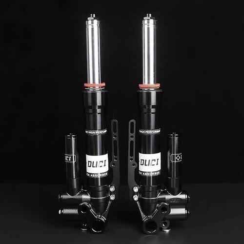 毒刺GTS1前减震改装drg150小牛n劲战三代目BWS125飞度4避震器33芯 - 图0