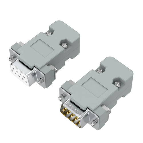 串口头DB9接头 插头9针转接线端子RS232/COM口 232焊接头公头母头 - 图3
