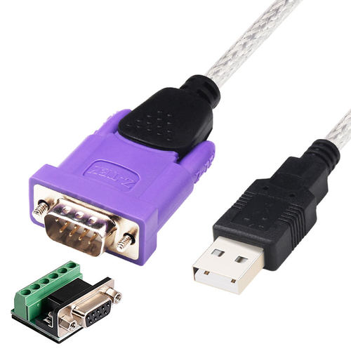 Z-TEK力特 USB转rs485/422串口线9针通讯线ft232工业级转换器485转usb/ZE628 - 图2