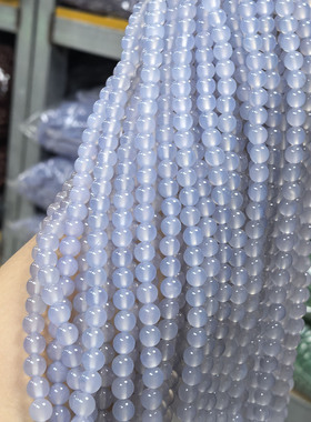 上新啦 紫玛瑙 高温加色 圆珠DIY饰品配件紫色玛瑙珠手工串珠材料