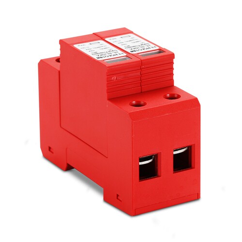 导轨电源防雷器二三级2P单相220V20KA电箱避雷家用浪涌保护器模块 - 图0
