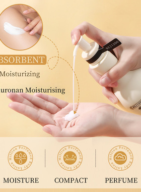 外贸跨境亚马逊PERFUMED BODY LOTION百万香氛保湿润肤身体乳300g