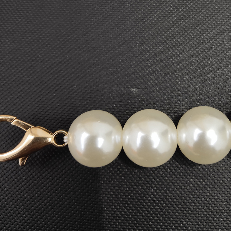 lucky晚宴 肩带加长链包带麻将包改造延长珍珠链条背带包包配件 - 图1