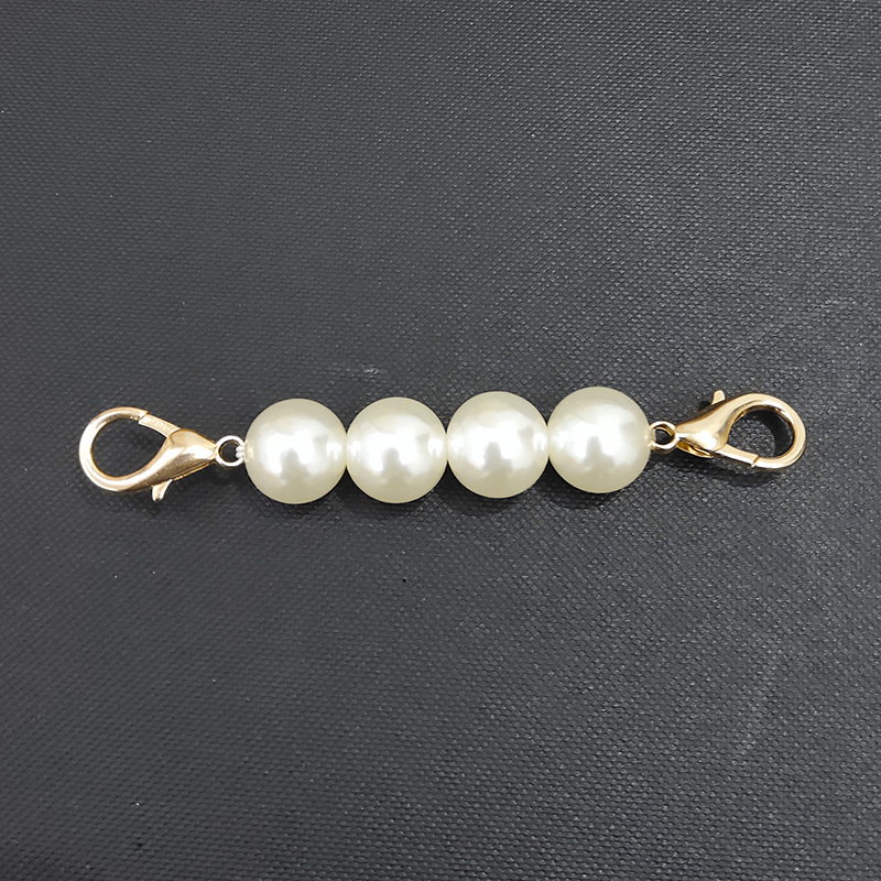 lucky晚宴 肩带加长链包带麻将包改造延长珍珠链条背带包包配件 - 图0