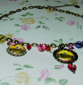 小甜甜時光寶石項鏈