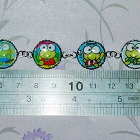 KEROPPI大眼青蛙時光寶石手链