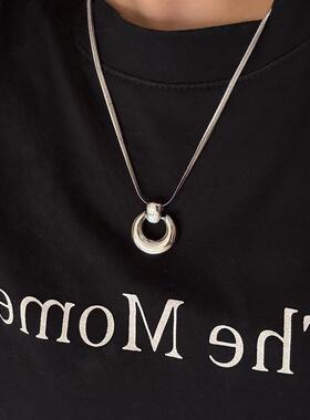 小众手作设计感吊坠冷淡风项链