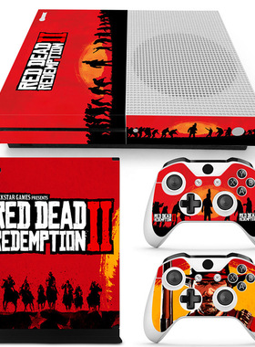 侠士 XBOX ONE S游戏机贴纸 机身手柄 卡通创意贴膜 Skin Sticker
