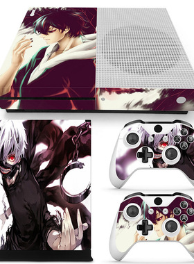 侠士 xbox one s游戏机贴纸防刮炫彩磨砂 保护贴膜无痕动漫贴纸
