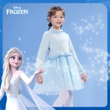 Дисней, шерстяное демисезонное платье, наряд маленькой принцессы, осенняя юбка