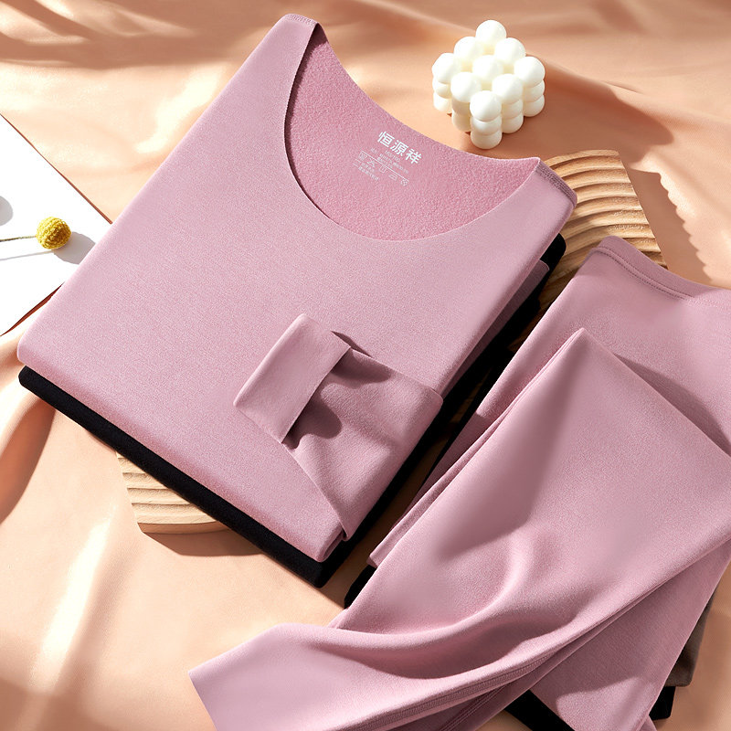 恒源祥保暖无痕德绒自发热羊绒内衣 恒源祥内衣保暖上装