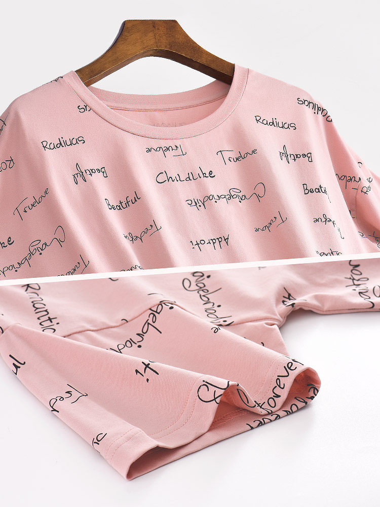 恒源祥纯棉夏季学生可爱可外穿睡裙 恒源祥内衣睡裙