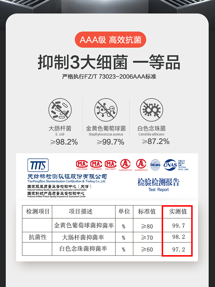 恒源祥保暖内衣男士纯棉中领打底抗菌全棉毛衫秋衣裤秋裤套装冬季-图1