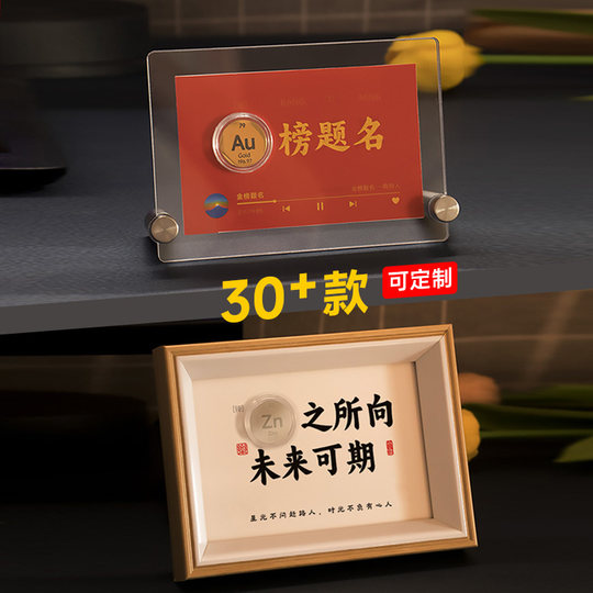 创意化学元素生日礼物高中男生考研送老师全班学生纪念品新年毕业