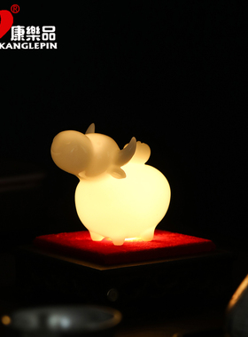 康乐品《璞玉牛柿》客厅桌面陶瓷十二生肖摆件家居装饰品乔迁礼物