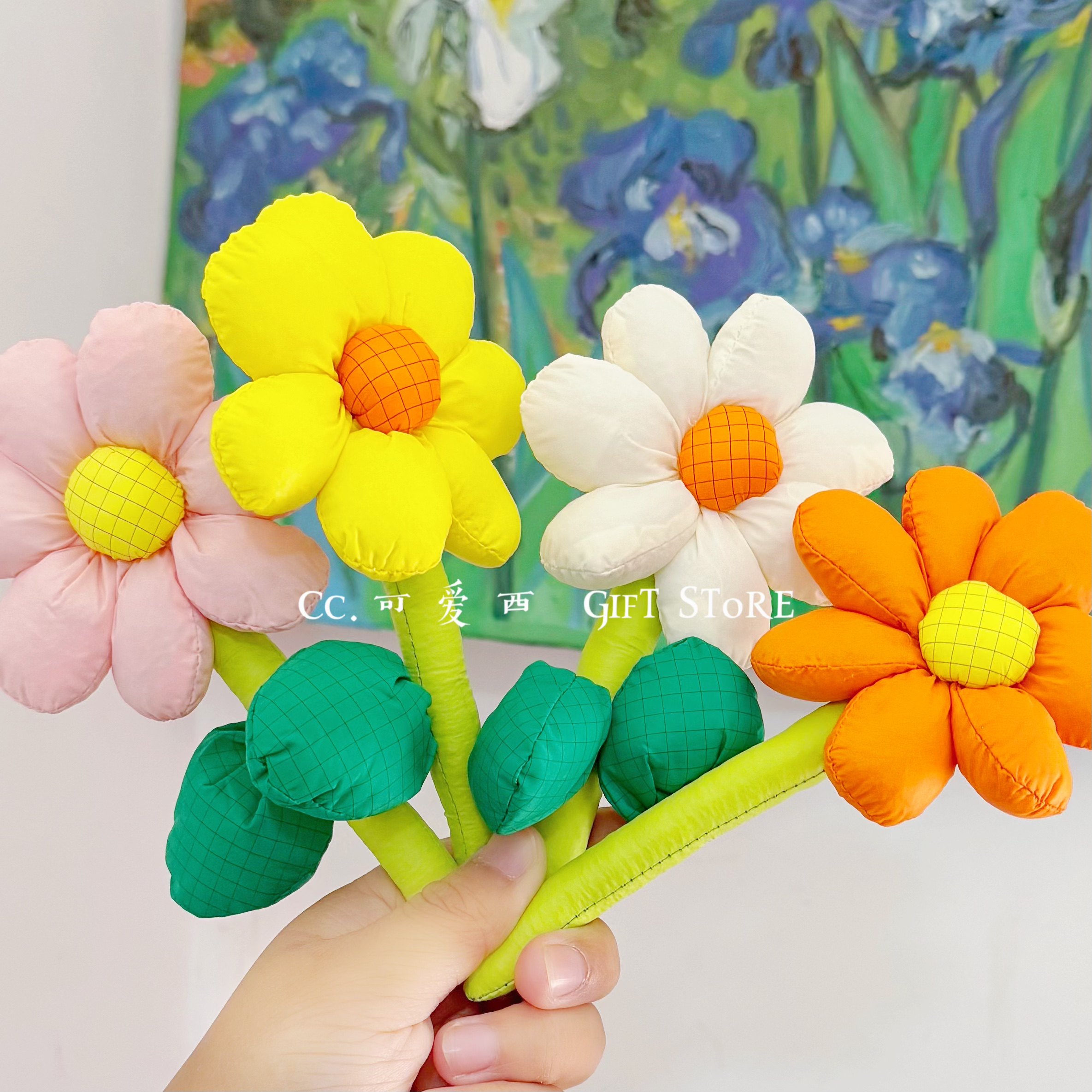 可爱西太阳花小花束伴手礼布艺花朵开业活动生日创意礼物教师毕业,淘宝优惠券,粉丝福利购,淘宝优惠卷