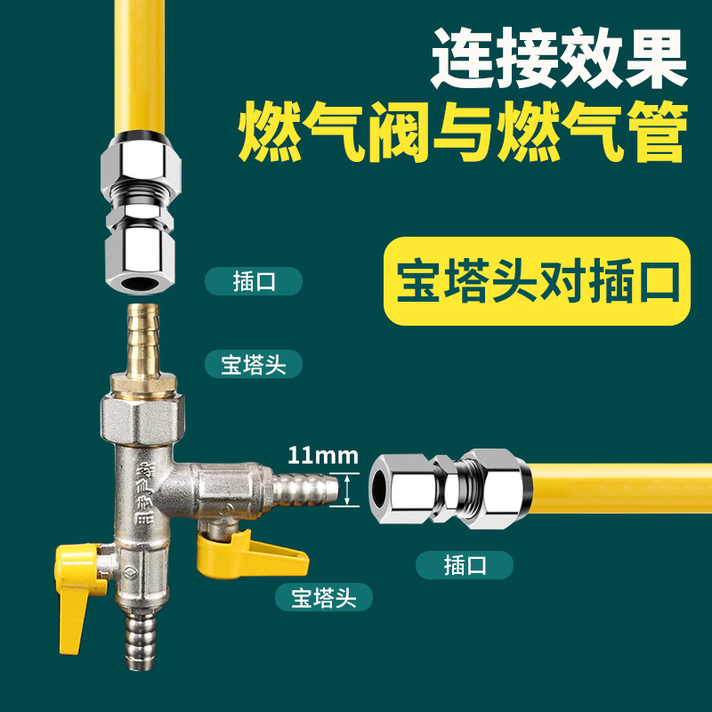 燃气三通阀门液化气分路阀三叉接头煤气管分气开关软管三四通球阀