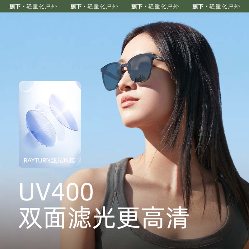 【李佳琦直播間】蕉下折疊墨鏡女時尚墨鏡輕便防紫外線太陽眼鏡_蕉下官方旗艦店_ZIPPO/瑞士軍刀/眼鏡