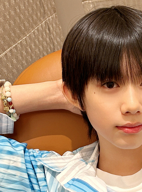 白玉菩提tf陈奕恒法喜莲花珠手串