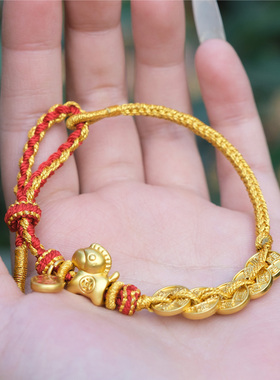 金田池灵隐马年守护绳男女礼物