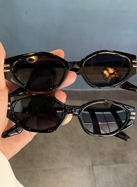 港风ins街头个性时尚男士太阳镜潮女复古百搭辣妹夜店蹦迪墨镜-