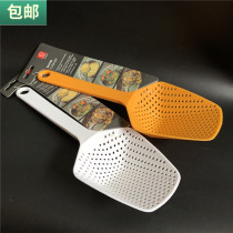  Japan-style Nylon Leaky Spoon Kitchen Plastic Drain Spoon Bailing Water Leaking Spoon Shovel Sautlet Leaking Shovel Leaking