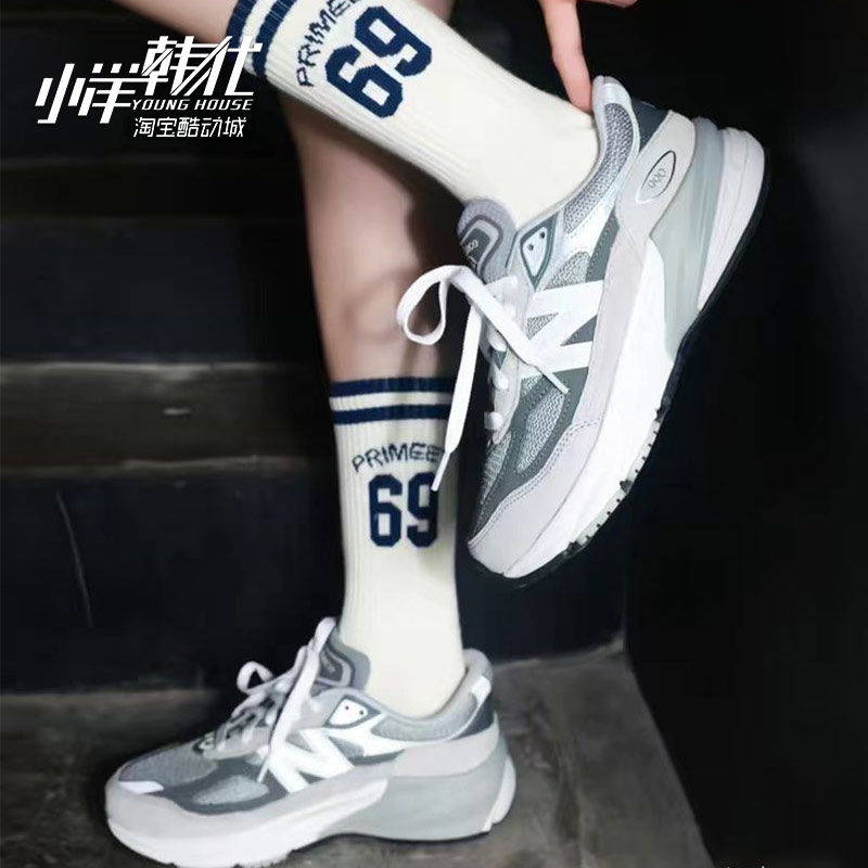 New Balance NB男女大童鞋魔术贴复古休闲运动跑步鞋 GC990GL6