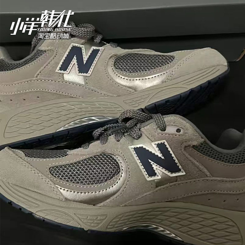 New Balance NB元祖灰中大童休闲老爹鞋复古运动慢跑鞋PV/GC2002R - 图2