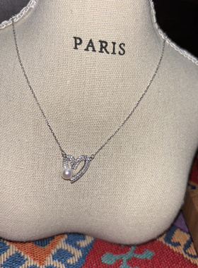 孤品S925纯银天然项链女轻奢小众设计感高级气质百搭经典