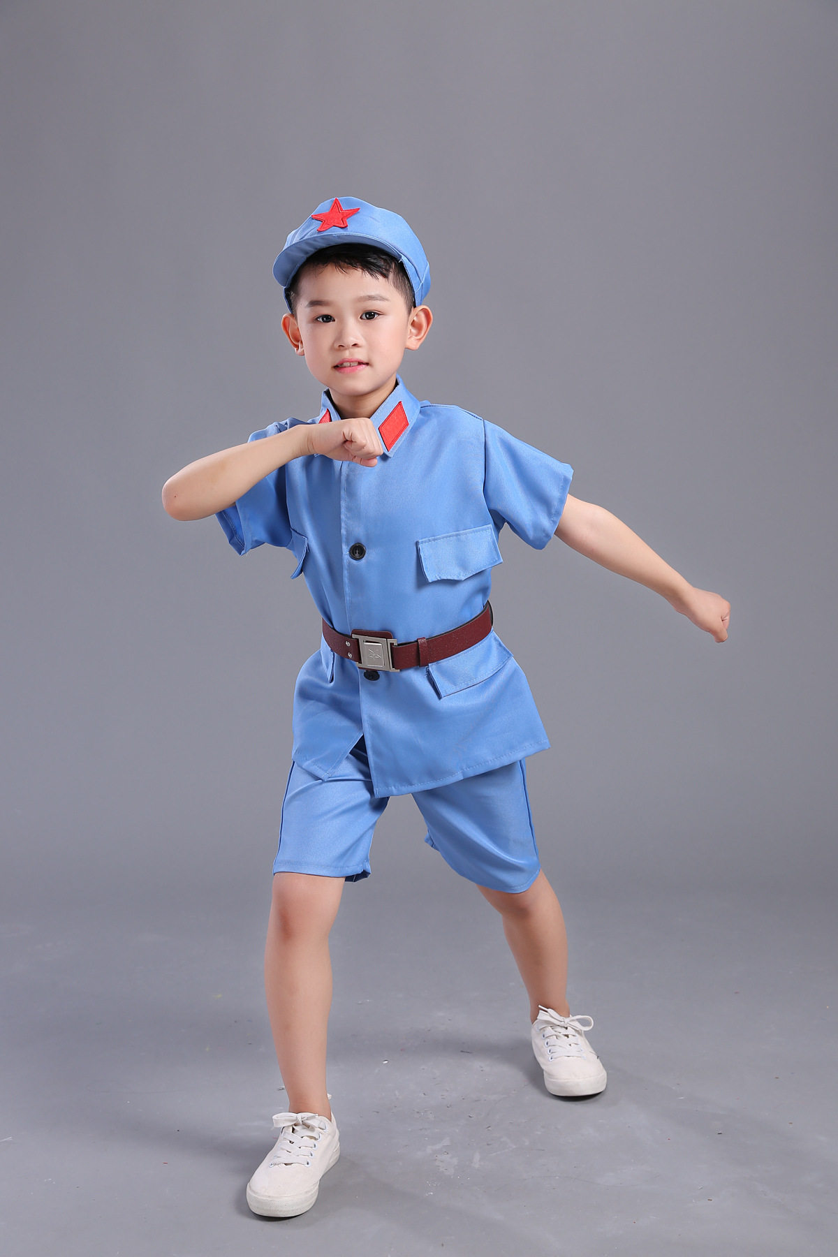 红军演出服男女八路军舞台剧合唱团服装红卫兵舞蹈服套装