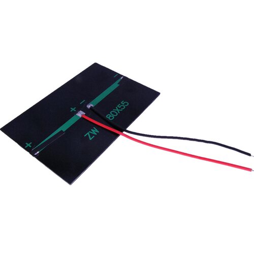 80*55mm带导线太阳能电池板 6V 100MA 发电板教学模型制作DIY配件 - 图3