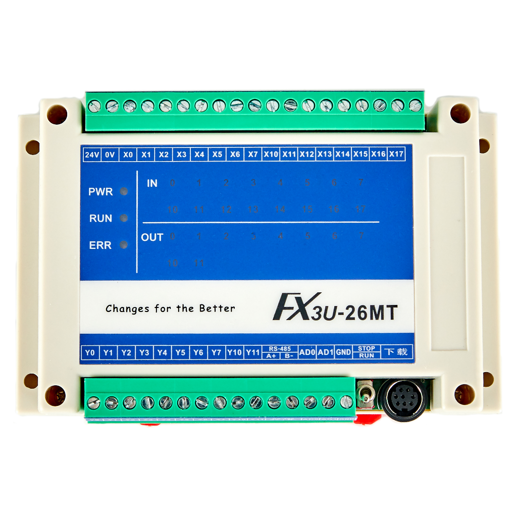 FX3U国产凌一兼容三菱PLC工控板26MT MOS控制步进伺服RS485MODBUS - 图3