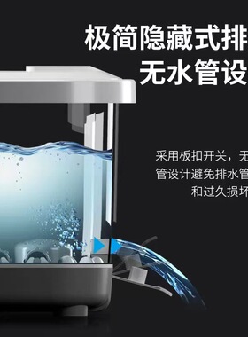 足浴桶加热功能恒温家用泡脚桶足底按摩洗脚盆