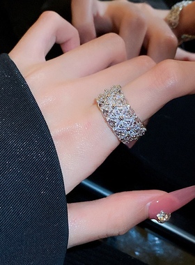 指环开口戒指开口戒指轻奢