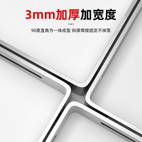 不锈钢角码调节长孔双头活动90度直角固定器连接件直片l型支架 - 图1