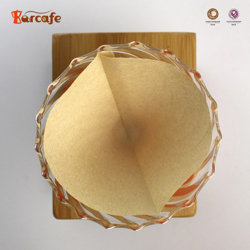 Barcafe 咖啡无漂白咖啡滤纸 摩卡壶滤纸V60滴漏式手冲咖啡过滤纸 - 图2
