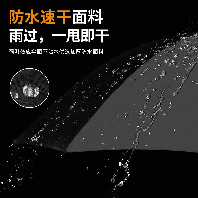 赛博全自动折叠雨伞暴雨男士大号加固加厚抗风晴雨两用女太阳伞