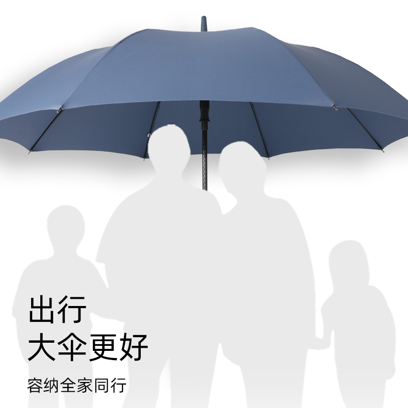 双层雨伞自动超大号加固加厚结实抗风长柄直杆伞加大男士女生双人 - 图2