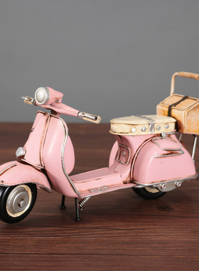 美式风摩托车仿真模型酒吧工艺品