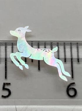 梅花鹿螺钿白蝶贝大漆螺钿贝壳片漆器漆画漆艺传统纹样镶嵌材料