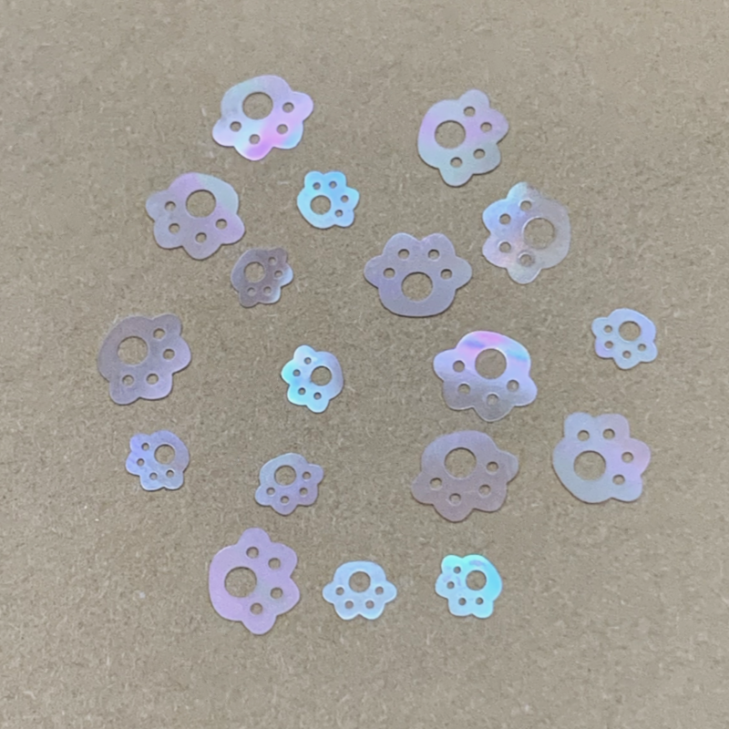 猫爪螺钿片美甲绒花白蝶贝夜光贝片大漆螺钿漆画漆器漆艺镶嵌材料,淘宝优惠券,粉丝福利购,淘宝优惠卷